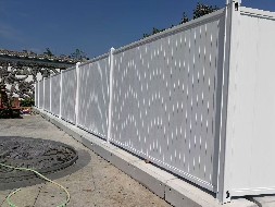 老客戶推薦新客戶，沙井道路維修項目再選旭東PVC圍擋